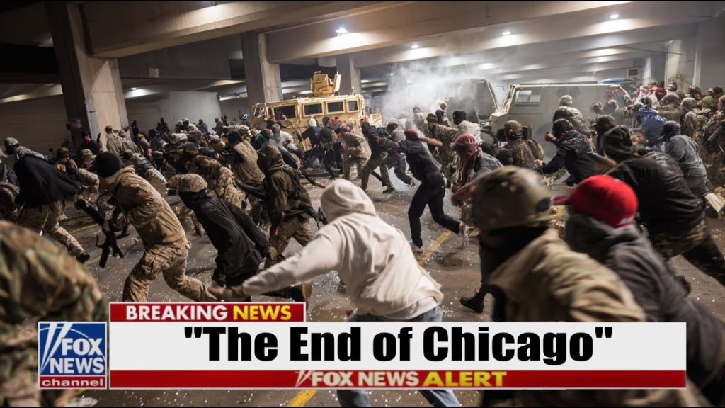 Chicago “RIOTERS” Eat PAVEMENT…. Mayor LOSES IT as Marines STOMP ‘SANCTUARY’