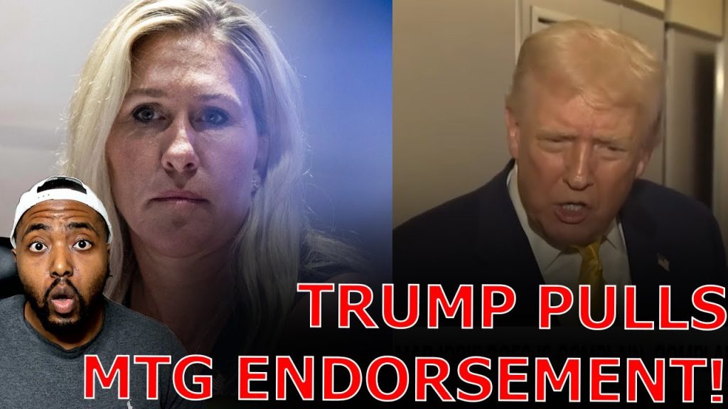 Marjorie Taylor Greene CRIES Victimhood IN MELTDOWN Over LOSING Endorsement From President Trump!