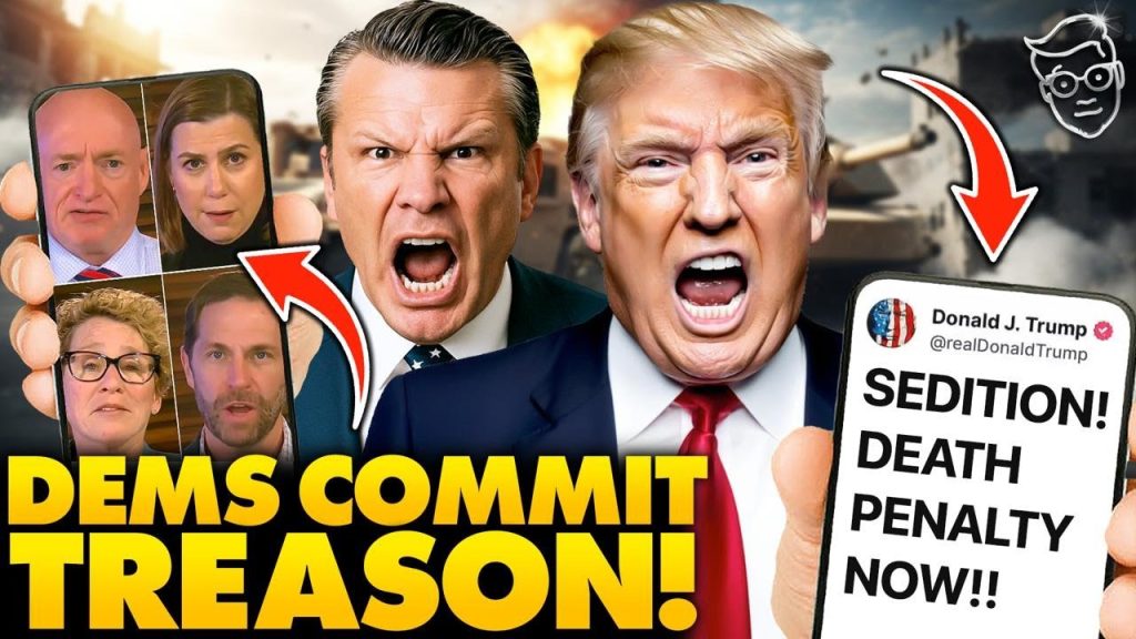SHOCK: Trump Calls for DEATH PENALTY As Democrats Demand US Military Disobey Orders, Commit Treason…