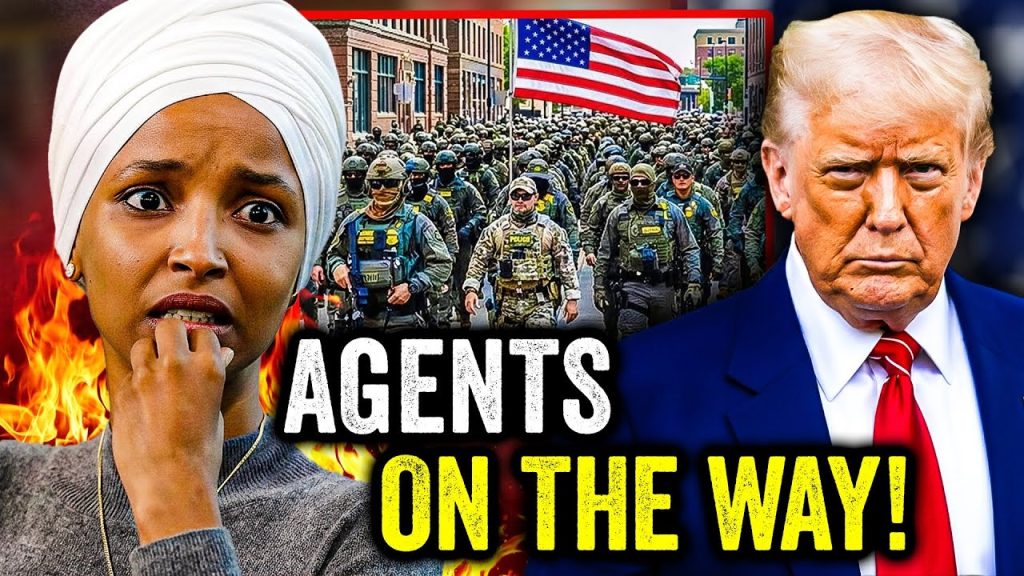 Political EARTHQUAKE as Trump Sends ICE Agents to KICK Ilhan Omar OUT!!!
