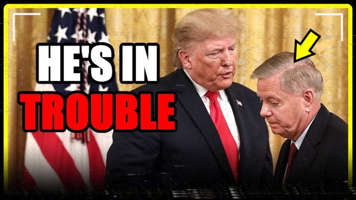 Lindsey Graham is in HOT WATER.