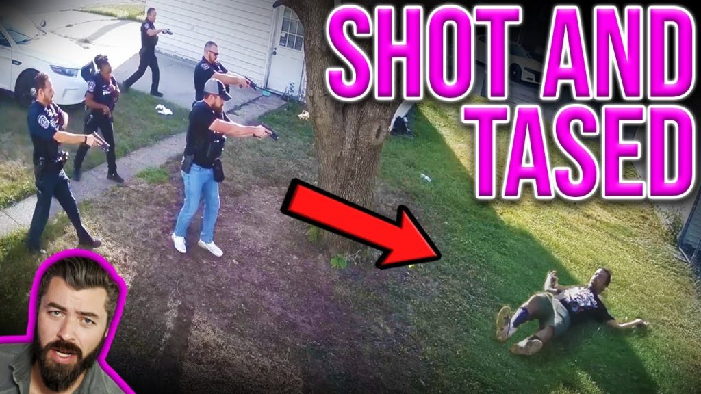 Cops UNLOAD On Unarmed Man!