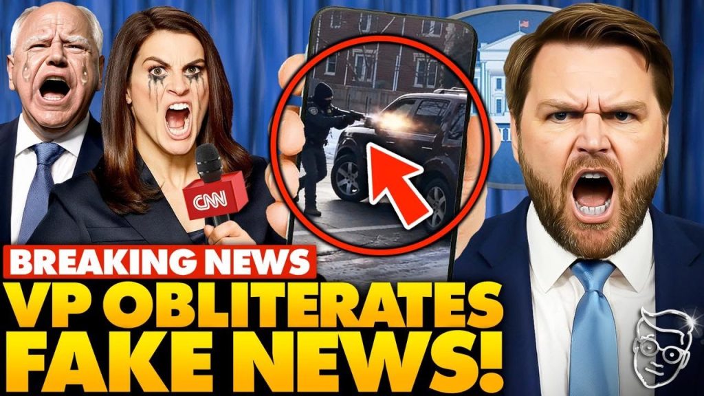 JD Vance HUMILIATES Fake News To Their FACES from White House Podium in SCORCHED Earth Masterclass🔥