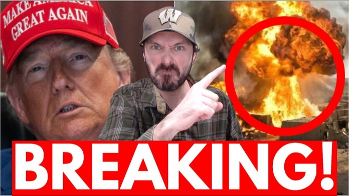 Trump LAUNCHES HUGE Military Strike *BOMBING FOOTAGE*