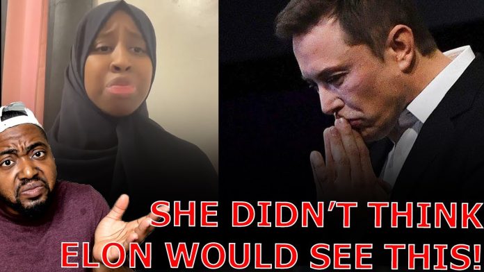 Somali Woman GOES INTO PANIC After Death Prediction Against Elon Musk BACKFIRES!