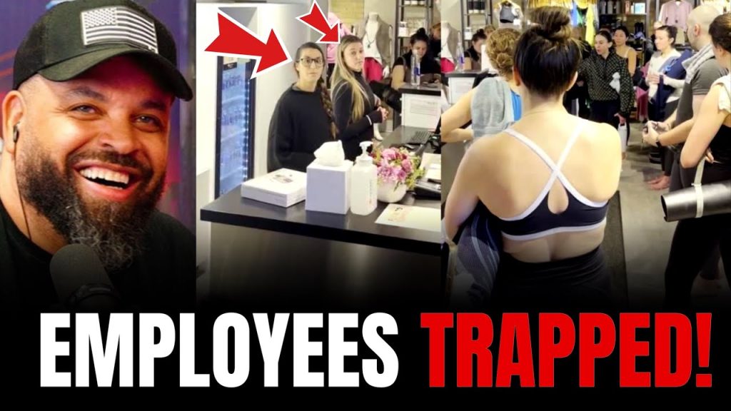 Employees TRAPPED as Angry Customers turn into Protesters