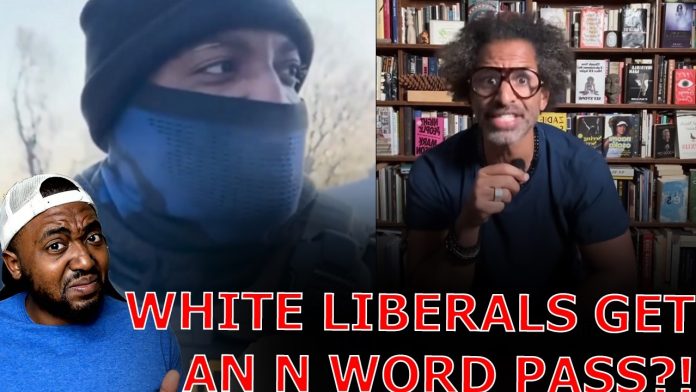 Black Liberal Faces BACKLASH For DEFENDING White Liberals Calling Black ICE Officers House 'N Words'