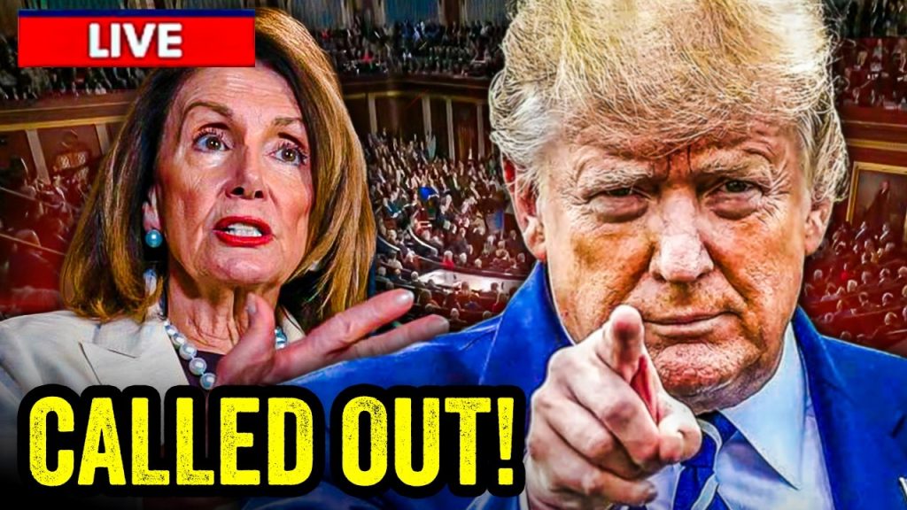 Nancy Pelosi PANICS as Trump Calls Out Her INSIDER TRADING on LIVE TV!!!