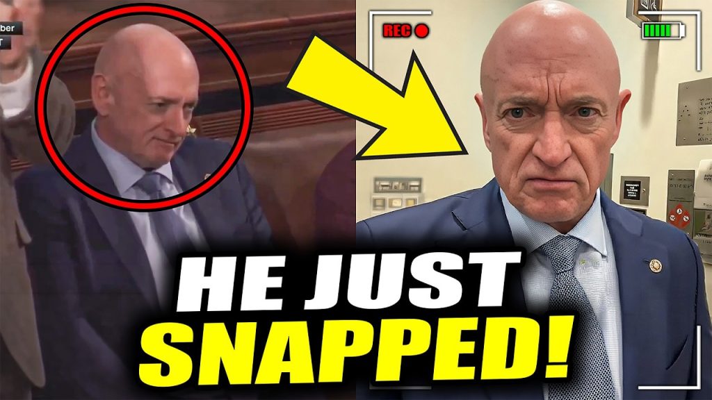 Mark Kelly FALLS APART After Realizing Trump’s Speech BACKFIRED on Him