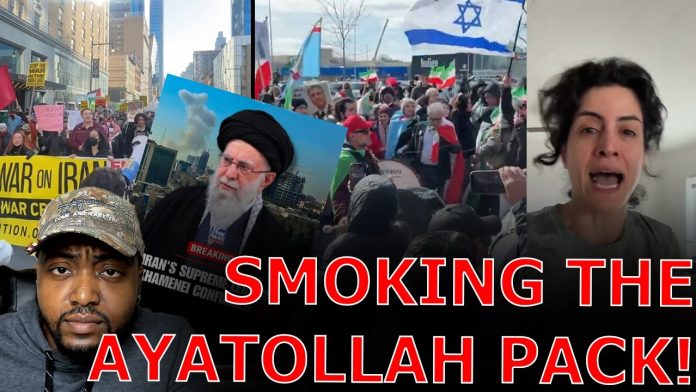 DERANGED Liberals ERUPT IN PROTEST As Iranians CELEBRATE Trump SMOKING Their Supreme Leader!