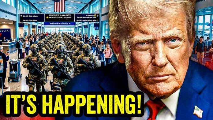 Dems PANIC as Trump UNLEASHES ICE Agents at America's Airports!!!