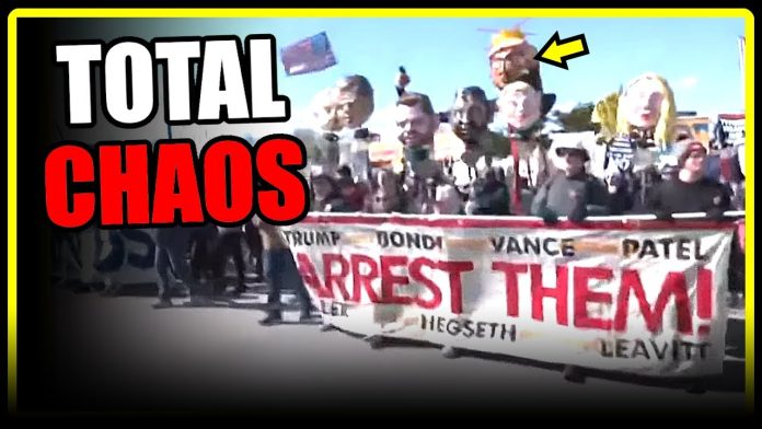 🔴No Kings "protest" CHAOS.🔴