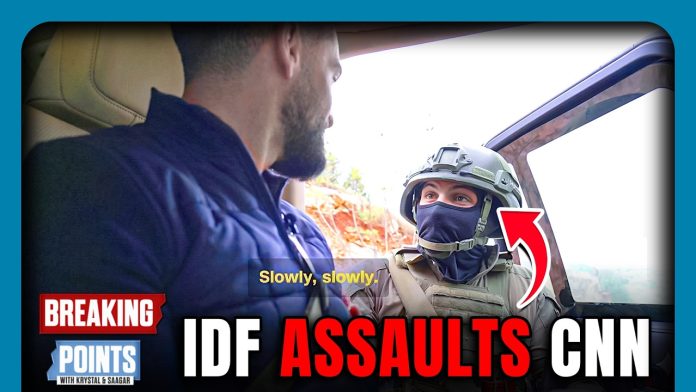 CNN Crew ASSAULTED LIVE By IDF In Shocking Footage
