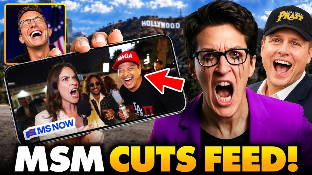 PANIC: MSNBC Cuts The Feed After Spencer Pratt Supporters Tell The TRUTH About L.A. LIVE On-Air