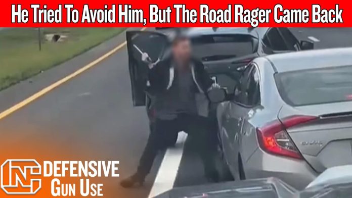 He Tried To Avoid Shooting Him… But The Road Rager Came Back