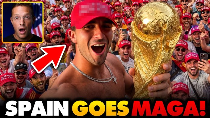 The Hat That World Cup Superstar Wore in Spain After Meeting Trump Gives EU Globalists PANIC Attack