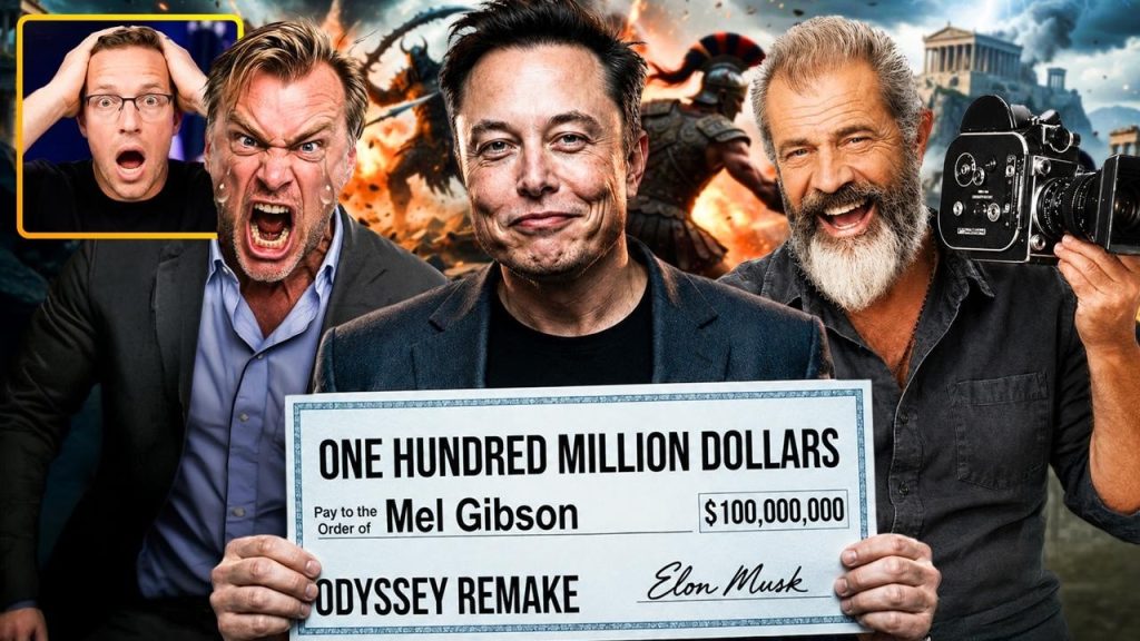 Elon Musk Will Give Mel Gibson 0M To Remake ‘The Odyssey’ Without Wokeness | Hollywood in PANIC