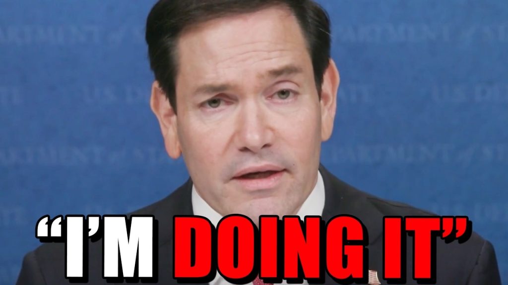Marco Rubio makes a MAJOR Announcement.